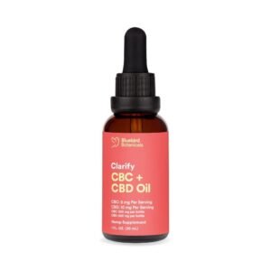 Bluebird Botanicals, Clarify CBC + CBD Oil, Full Spectrum, 1fl oz, 300mg CBC + 600mg CBD