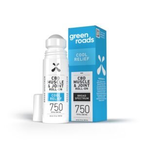 Green Roads, Cool Relief CBD Roll-On, Broad Spectrum THC-Free, 3fl oz, 750mg CBD
