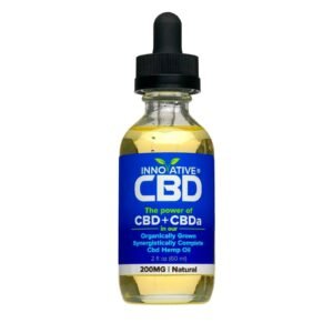 Innovative CBD, Professional CBD+CBDA Oil, Natural, Full Spectrum, 2fl oz, 200mg CBD