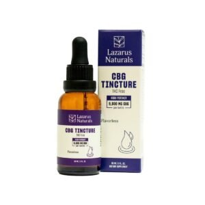 Lazarus Naturals, High Potency CBG Tincture, Flavorless, Isolate THC-Free, 1fl oz, 9000mg CBG