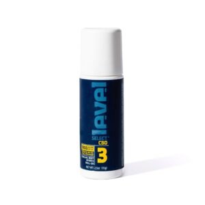 Level Select CBD, LVL 3 Sport CBD Roll, Cooling Mint, Broad Spectrum THC-Free, 2.5oz, 1800mg CBD